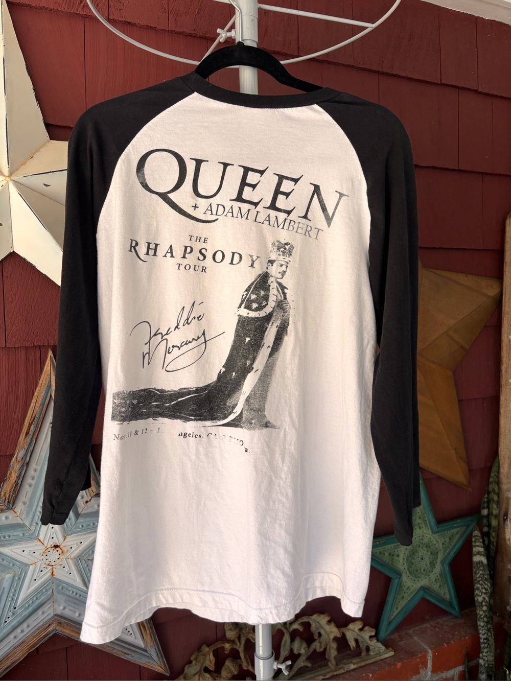 2023 Queen THE RHAPSODY TOUR Nov. 11 & 12 Los Angeles, CA BMO Stadium Shirt Sz L
